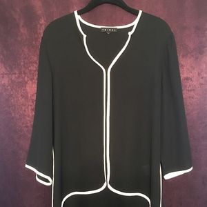 Black and White Tribal Blouse